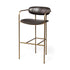 Parker Leather Seat Bar Counter Stool Mercana Mer 70780 3