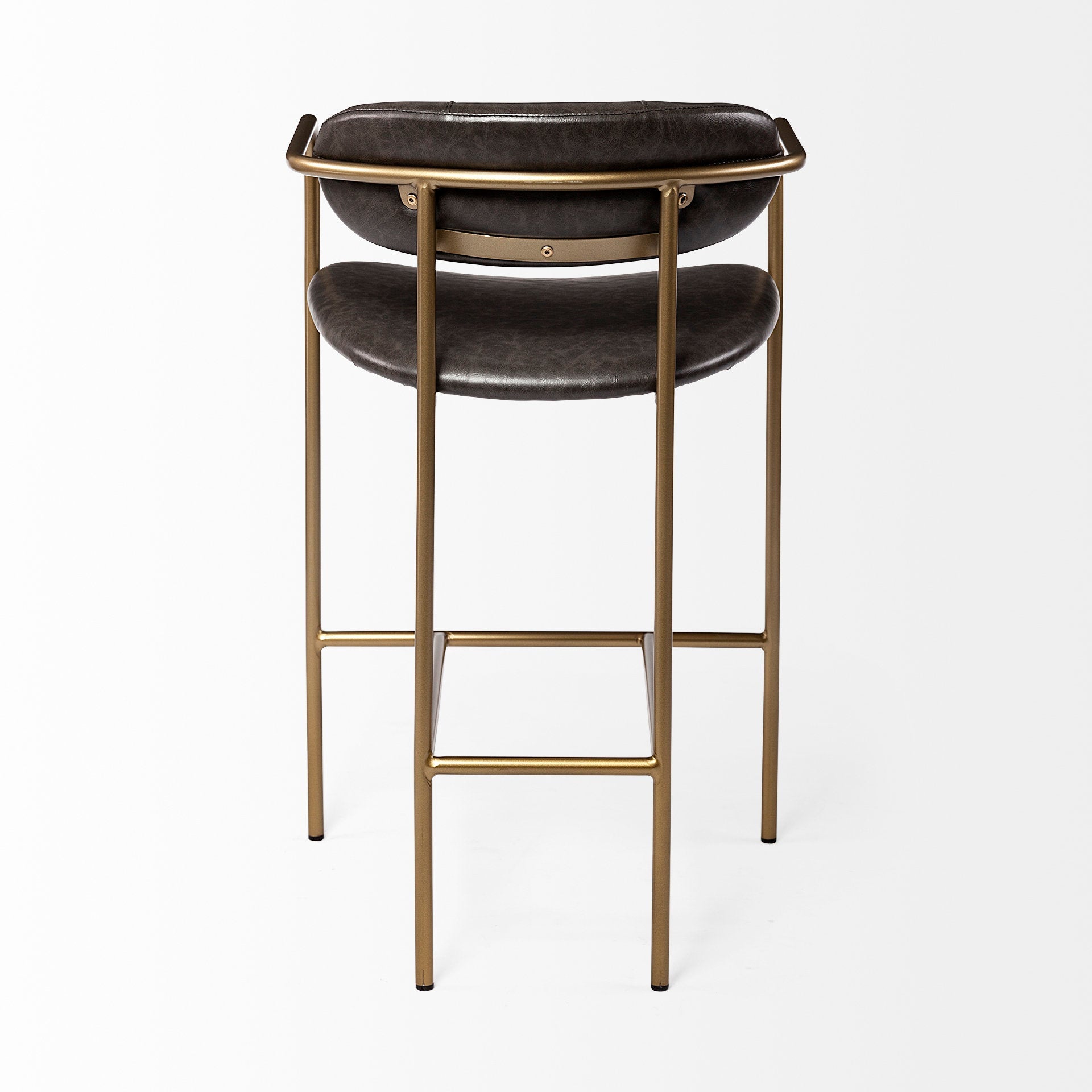 Parker Leather Seat Bar Counter Stool Mercana Mer 70780 11