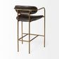 Parker Leather Seat Bar Counter Stool Mercana Mer 70780 14