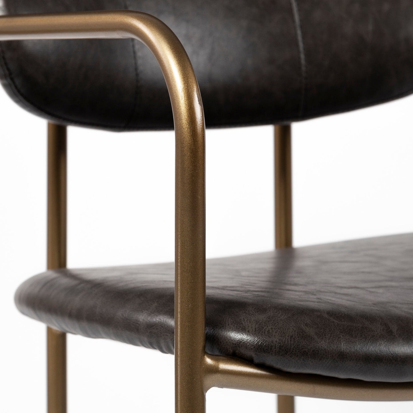 Parker Leather Seat Bar Counter Stool Mercana Mer 70780 19
