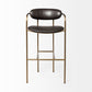 Parker Leather Seat Bar Counter Stool Mercana Mer 70780 6