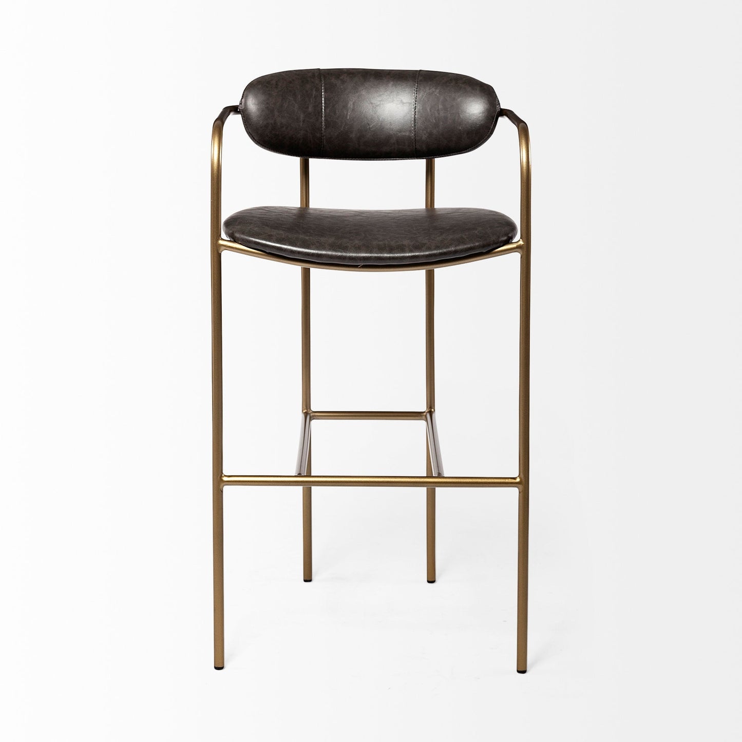 Parker Leather Seat Bar Counter Stool Mercana Mer 70780 6