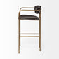 Parker Leather Seat Bar Counter Stool Mercana Mer 70780 9