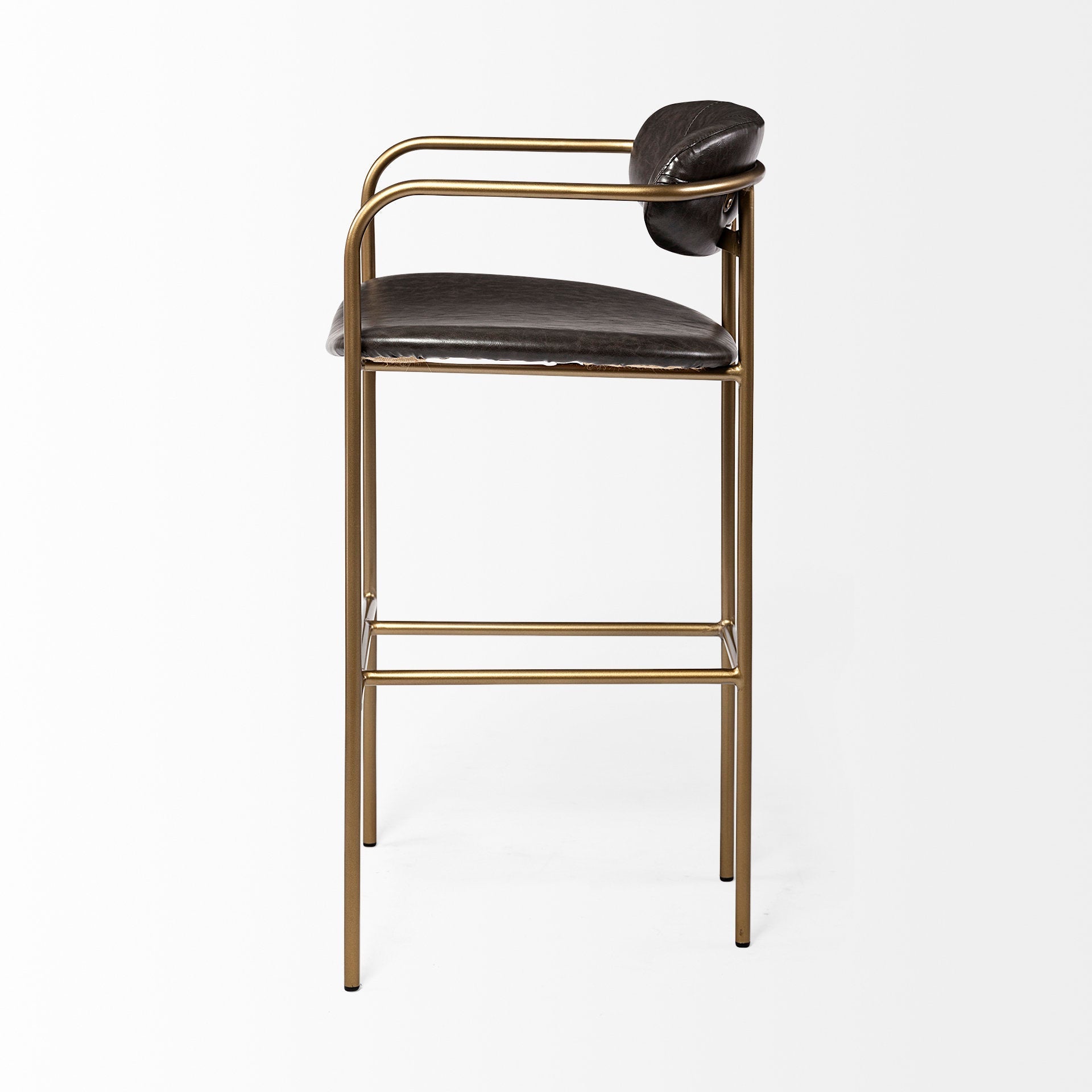 Parker Leather Seat Bar Counter Stool Mercana Mer 70780 9
