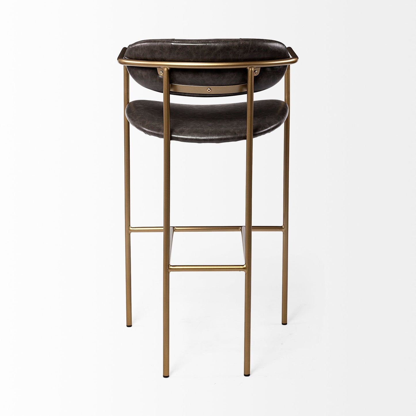 Parker Leather Seat Bar Counter Stool Mercana Mer 70780 12