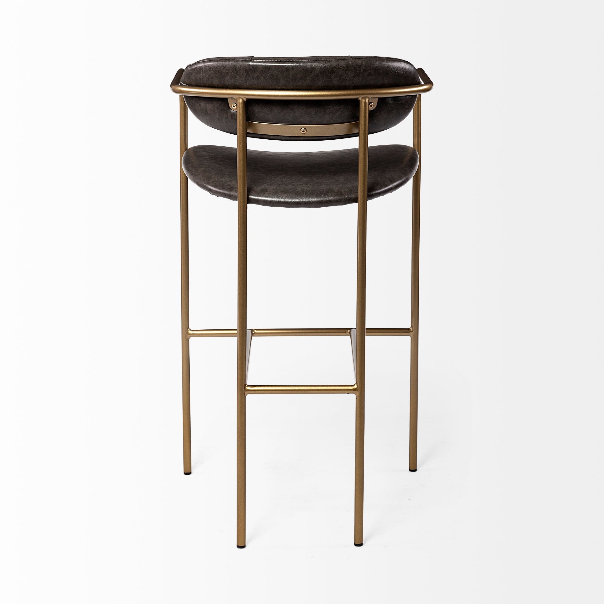 Parker Leather Seat Bar Counter Stool Mercana Mer 70780 12