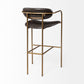 Parker Leather Seat Bar Counter Stool Mercana Mer 70780 15
