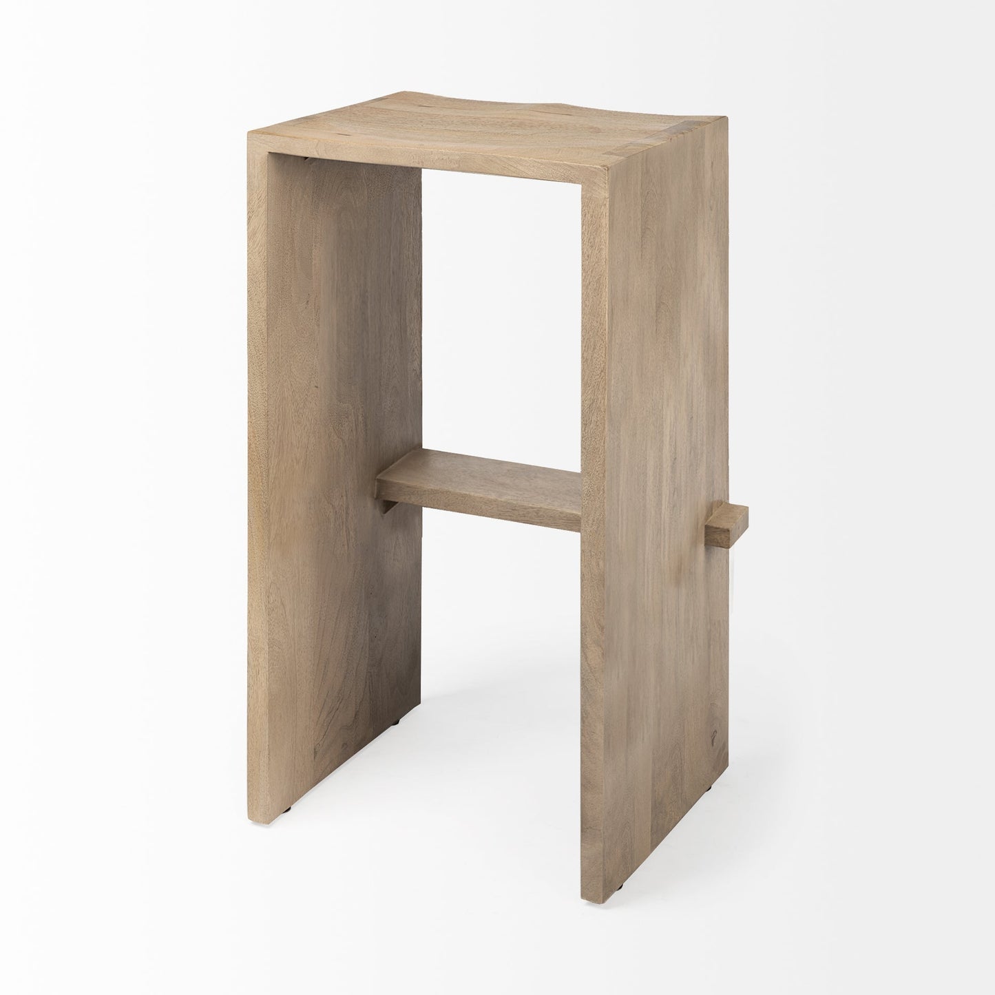 Aida Wood Seat Bar Counter Stool Mercana Mer 69193 29