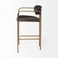Parker Leather Seat Bar Counter Stool Mercana Mer 70780 8