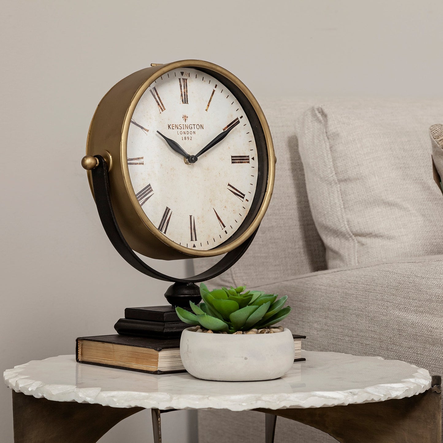 Houston Table Clock Mercana Mer 63102 11