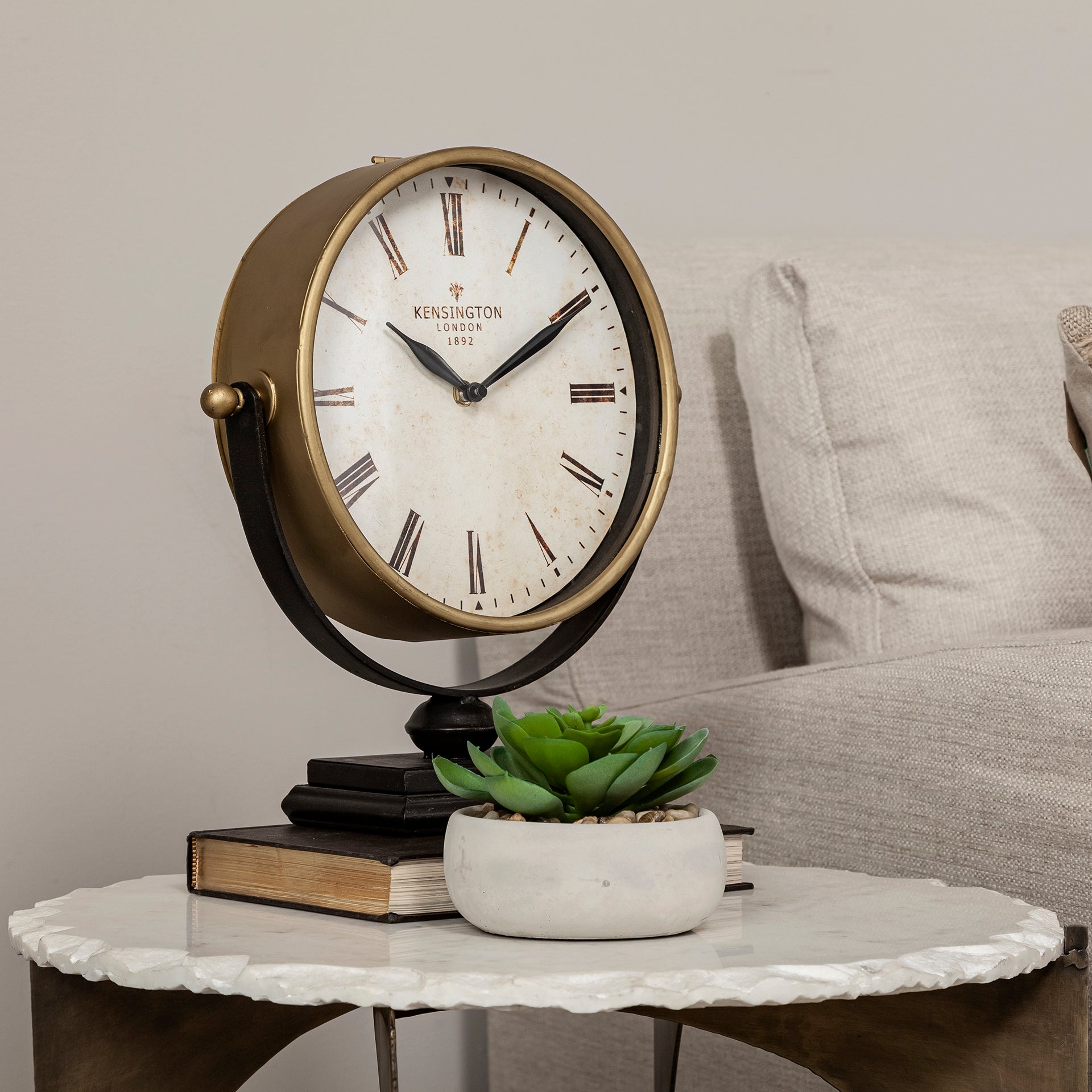 Houston Table Clock Mercana Mer 63102 11