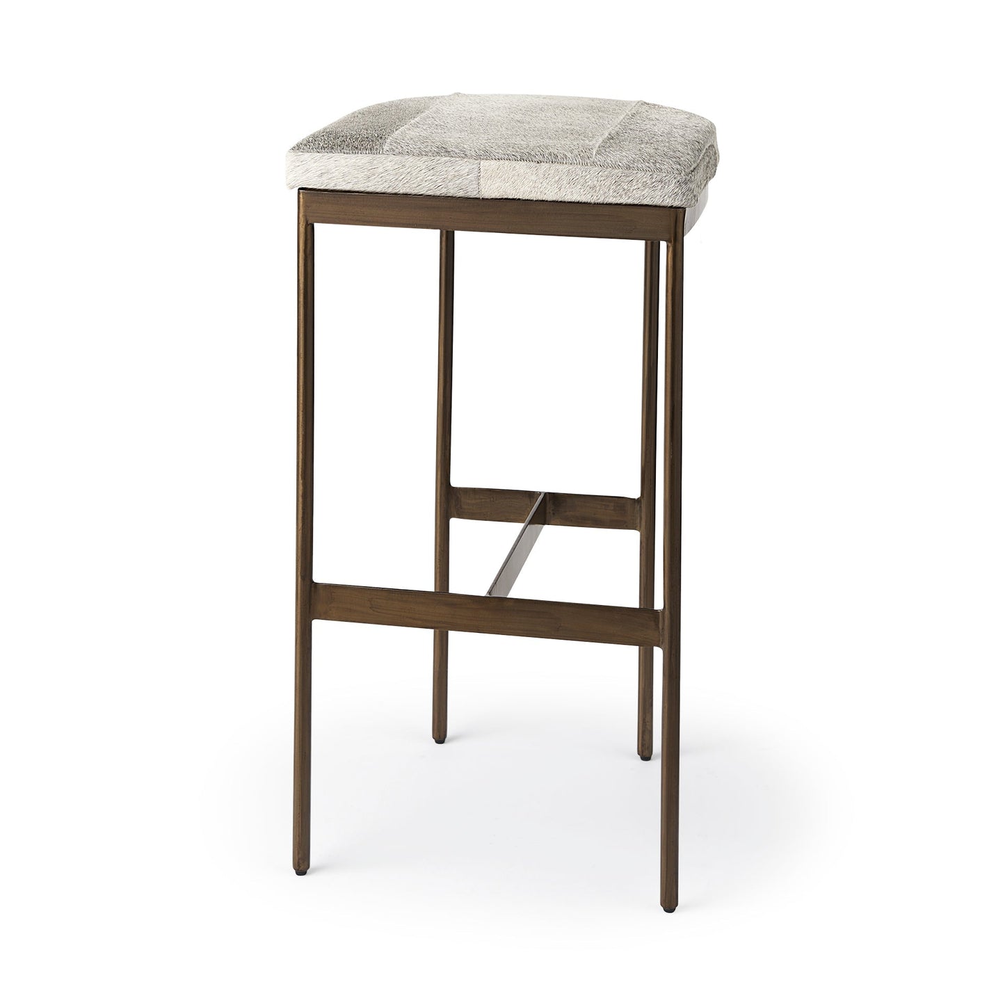 Millie Hide Seat Bar Counter Stool Mercana Mer 69384 2