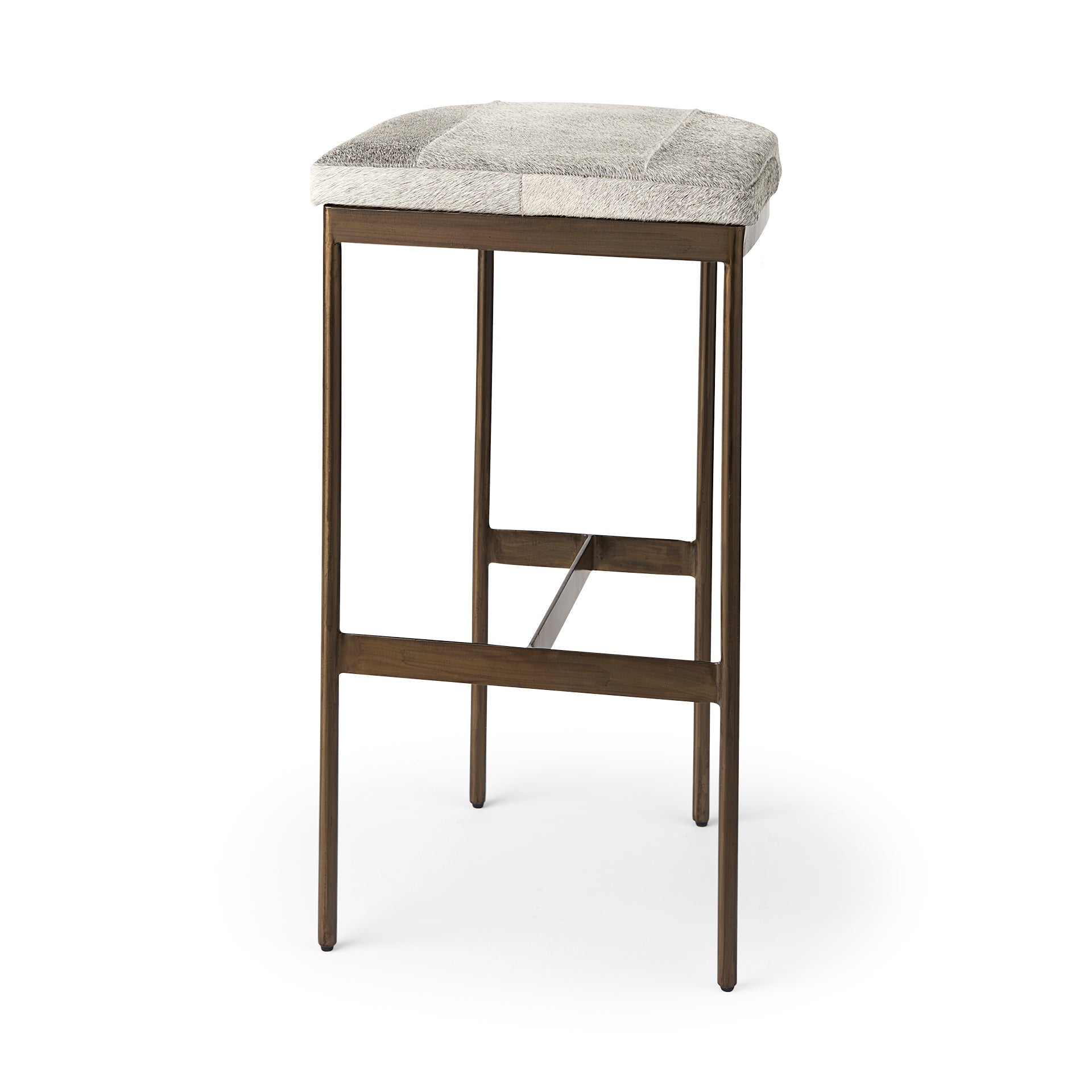 Millie Hide Seat Bar Counter Stool Mercana Mer 69384 2