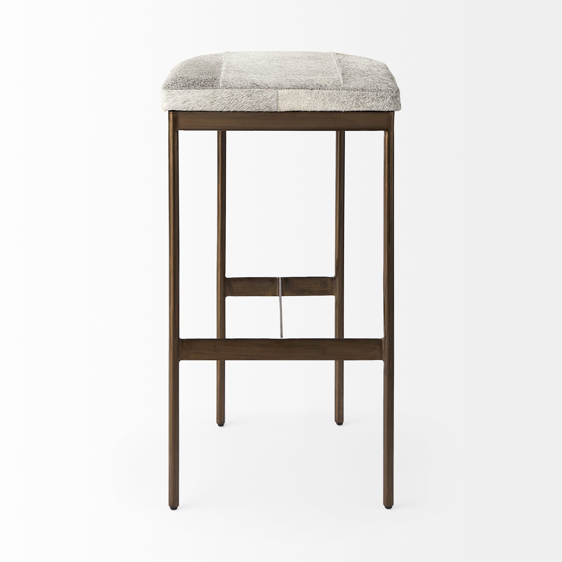 Millie Hide Seat Bar Counter Stool Mercana Mer 69384 4