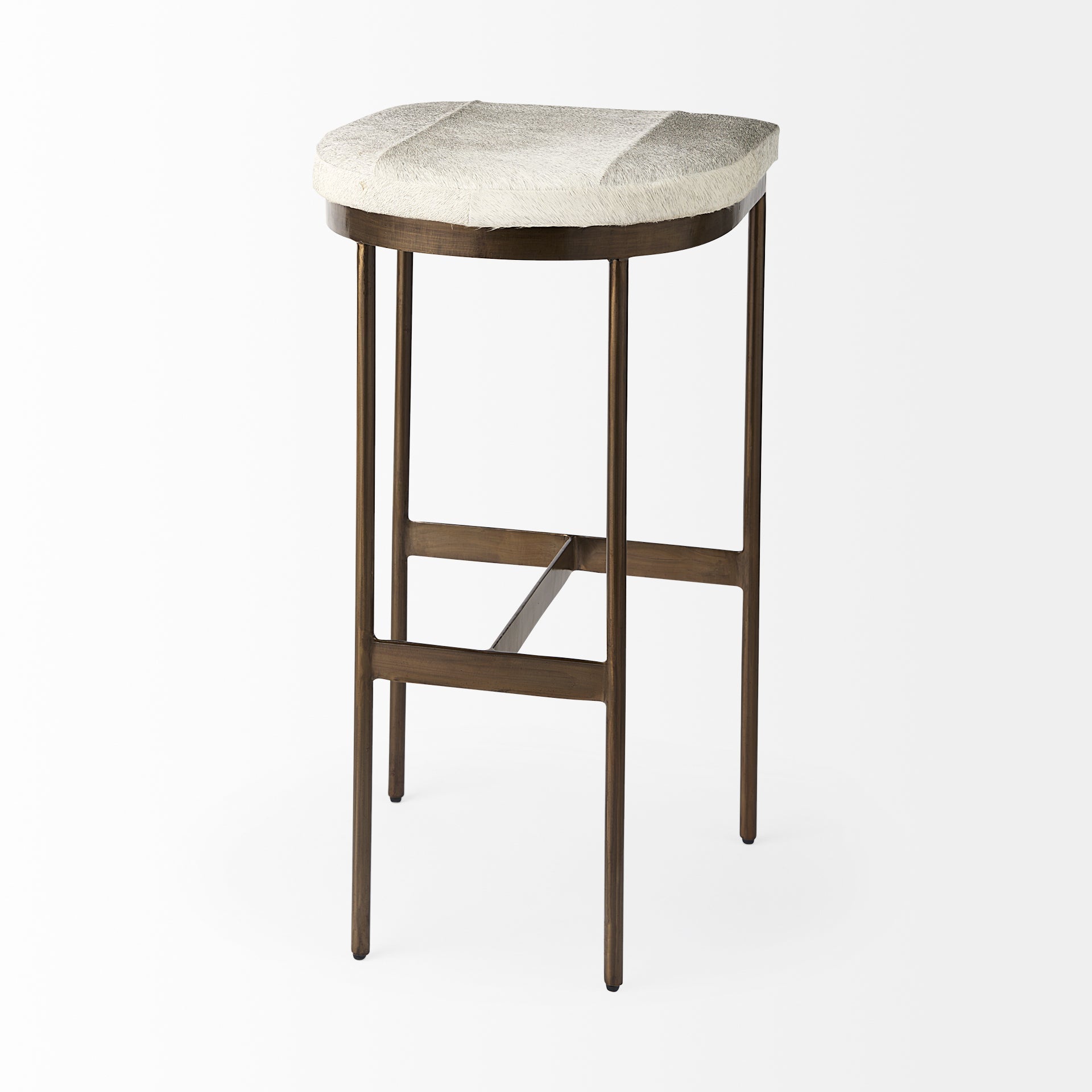 Millie Hide Seat Bar Counter Stool Mercana Mer 69384 10