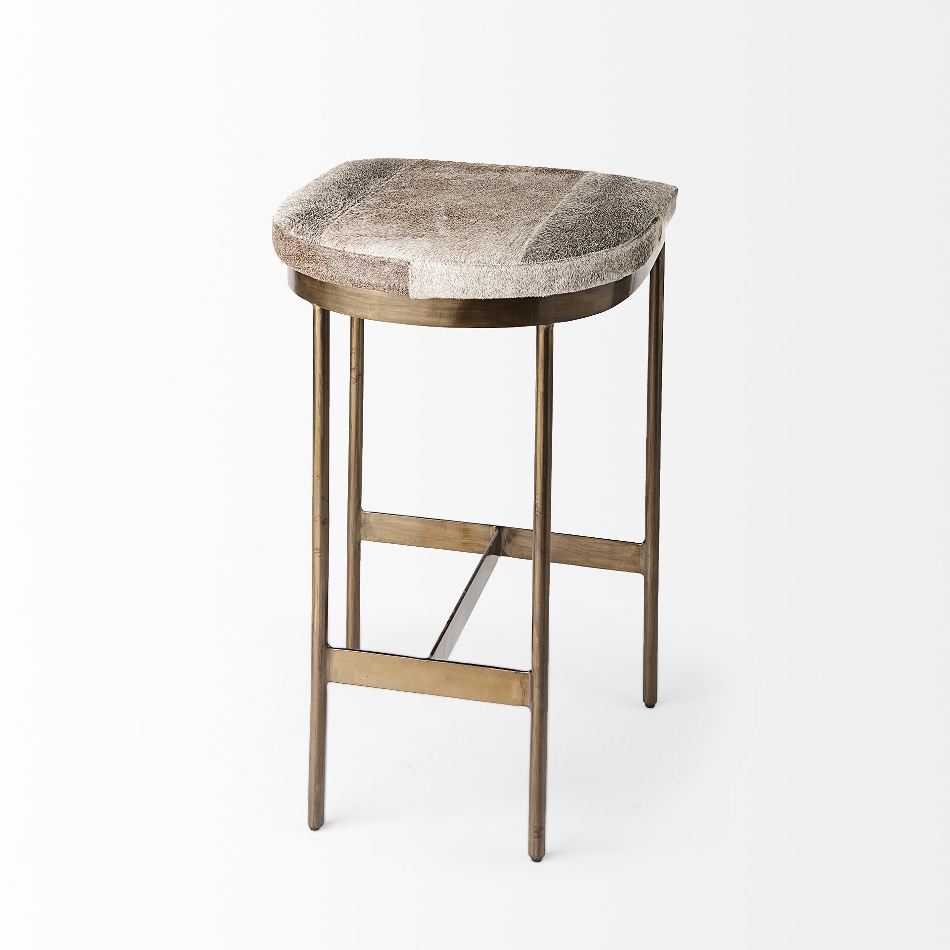Millie Hide Seat Bar Counter Stool Mercana Mer 69384 9