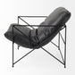 Leonidas Leather Accent Chair Mercana Mer 69461 6
