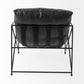 Leonidas Leather Accent Chair Mercana Mer 69461 8