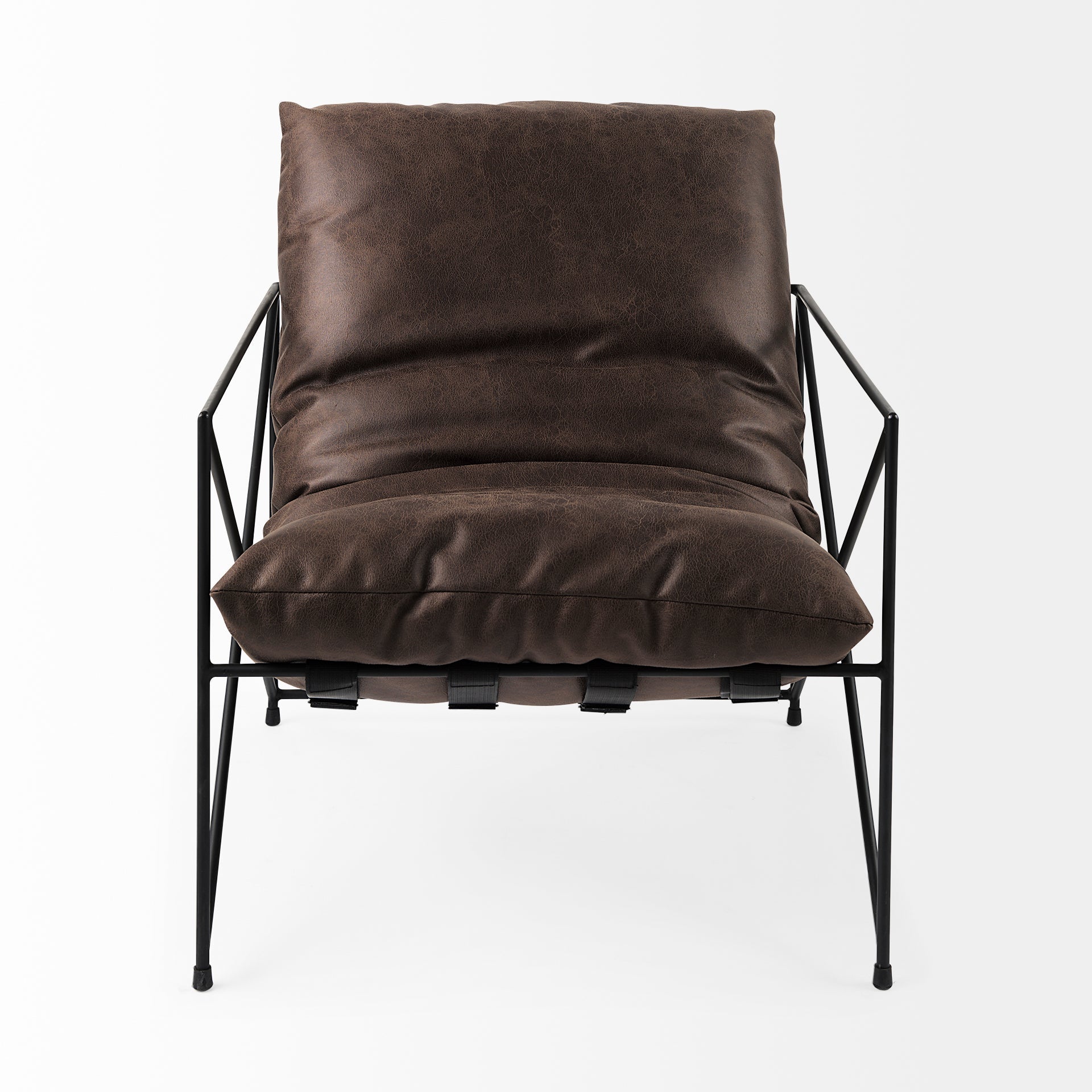 Leonidas Leather Accent Chair Mercana Mer 69461 3