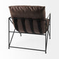 Leonidas Leather Accent Chair Mercana Mer 69461 9