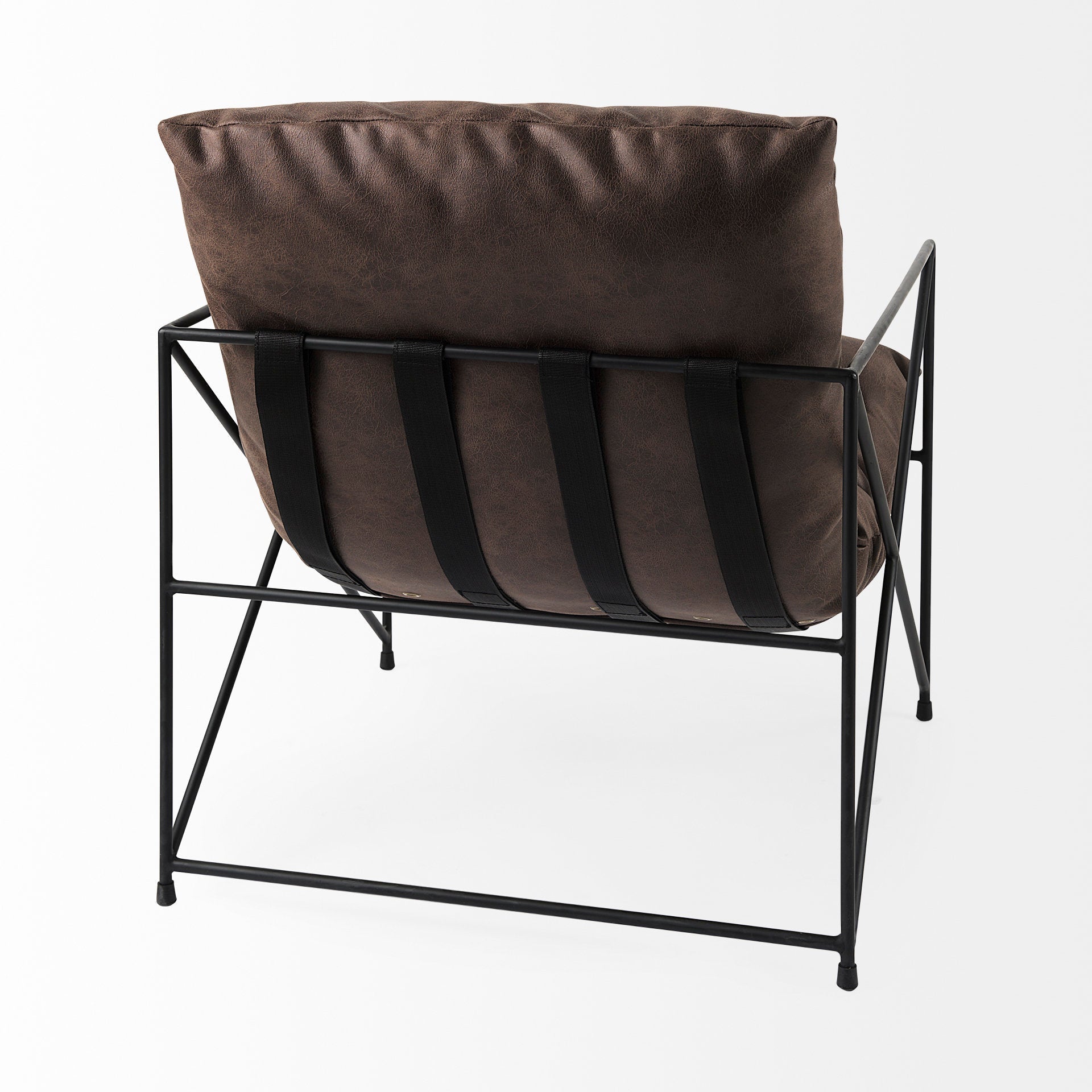 Leonidas Leather Accent Chair Mercana Mer 69461 9