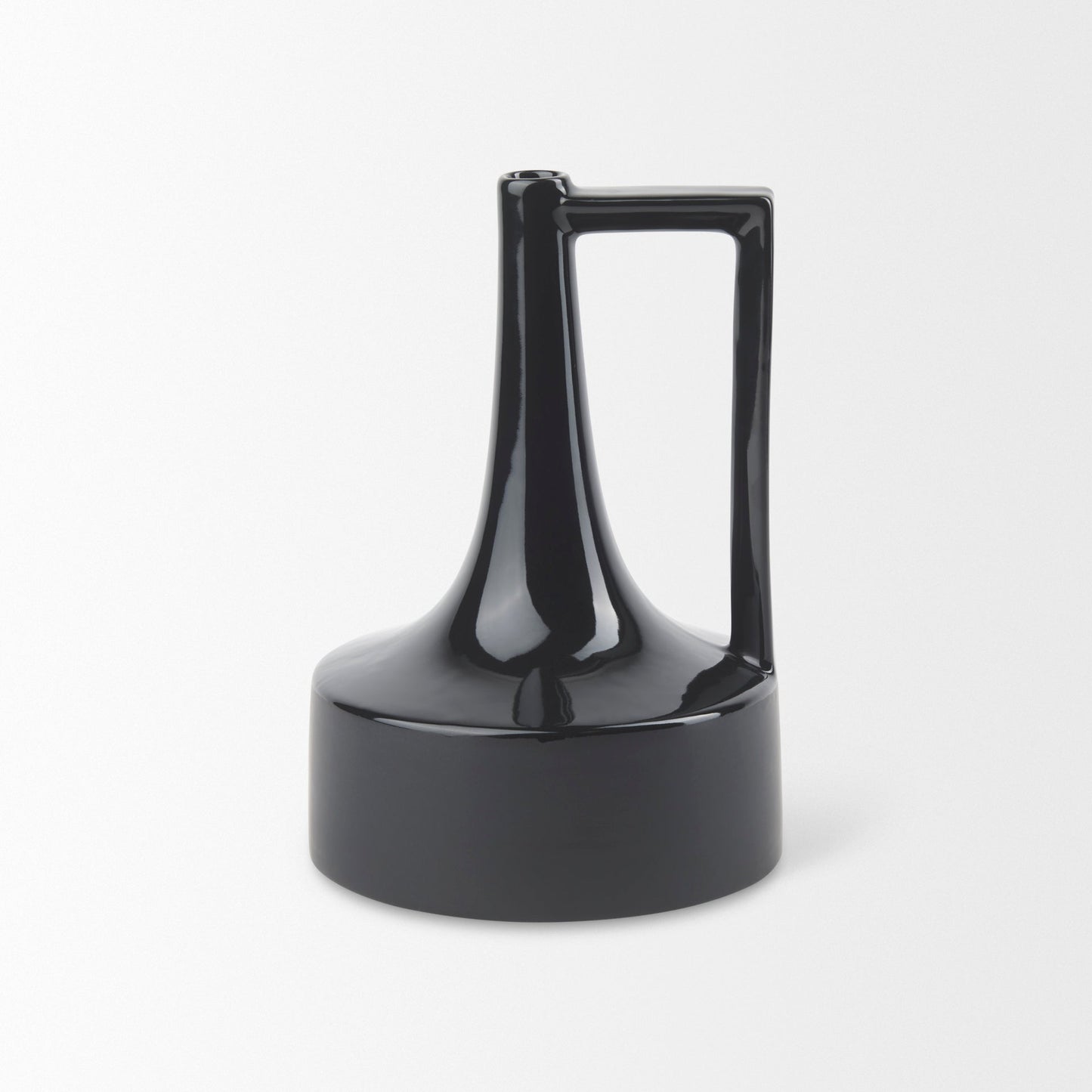 Burton Black Jug Vase Mercana Mer 69979 20
