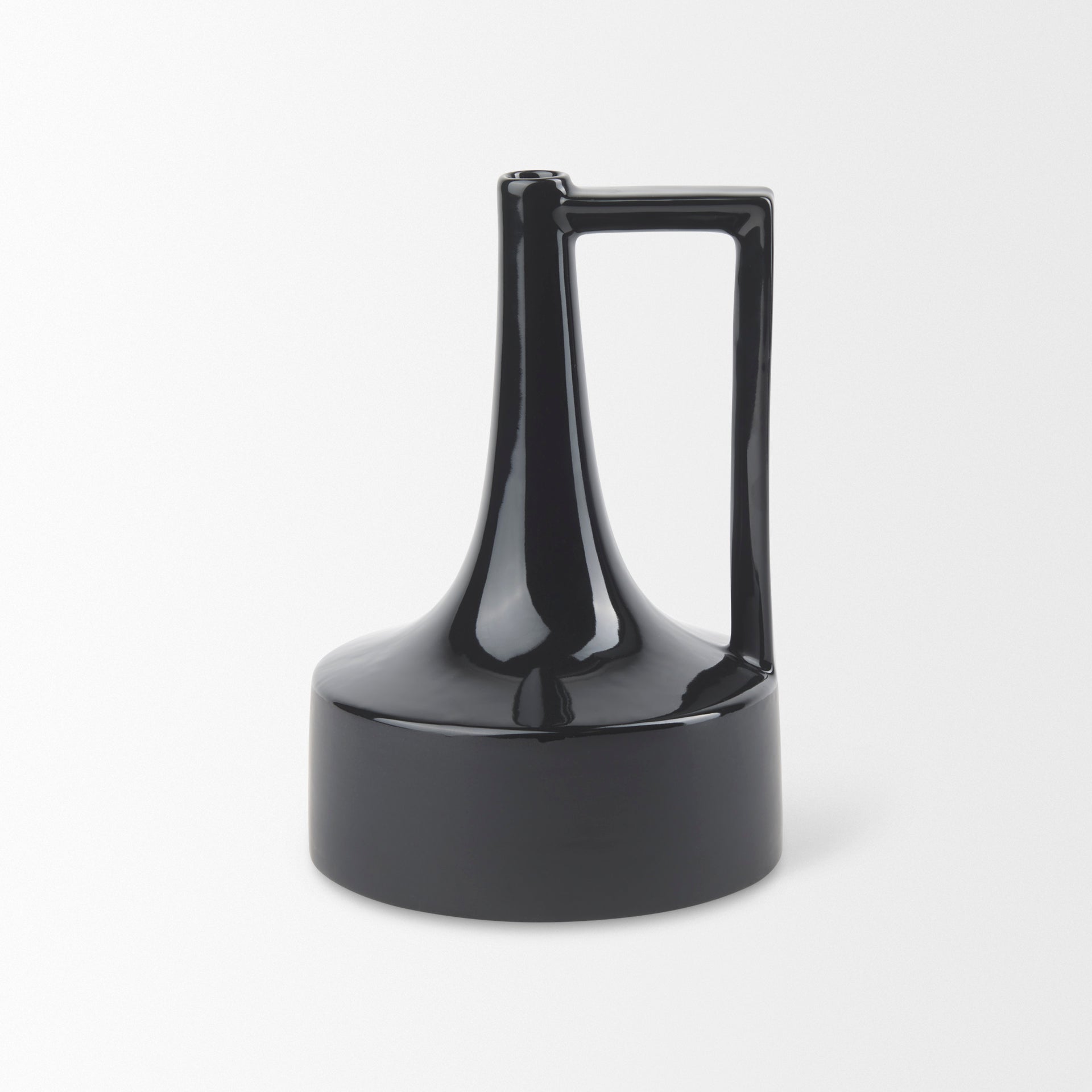 Burton Black Jug Vase Mercana Mer 69979 20