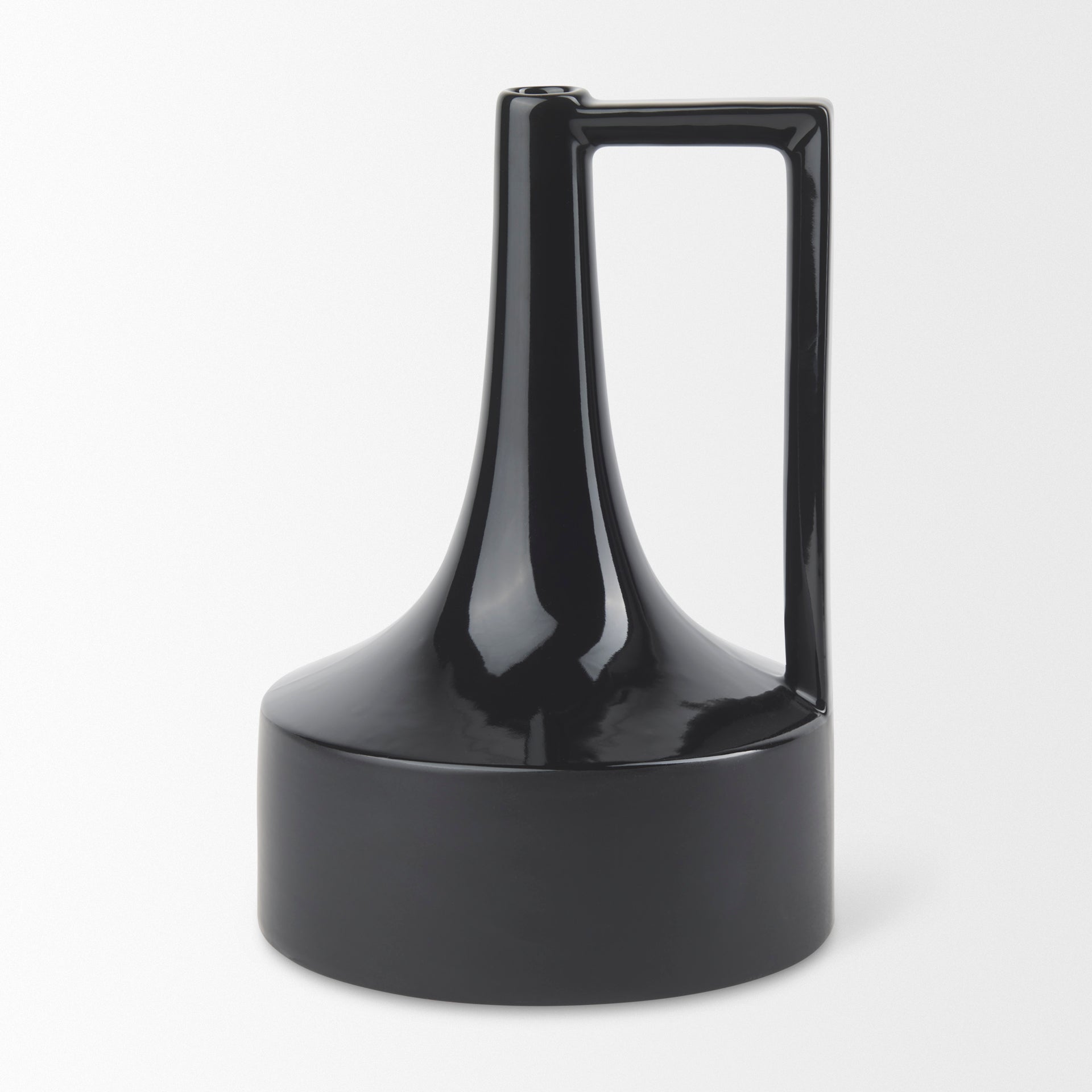 Burton Black Jug Vase Mercana Mer 69979 16