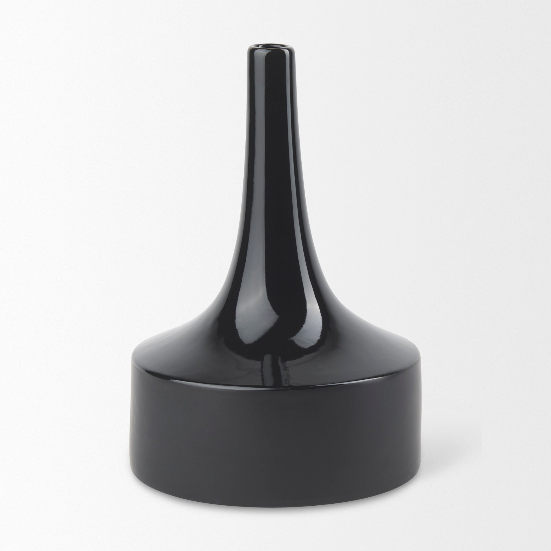 Burton Black Jug Vase Mercana Mer 69979 22