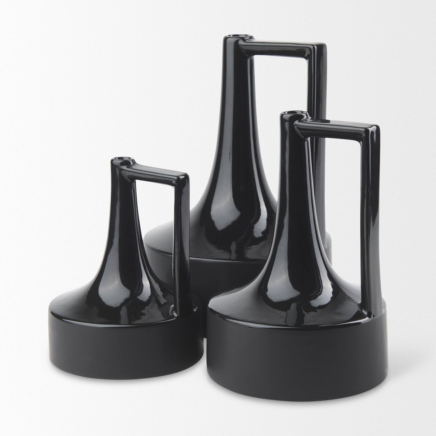 Burton Black Jug Vase Mercana Mer 69979 7