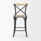 Etienne Wood Seat Bar Counter Stool Mercana Mer 68513 8