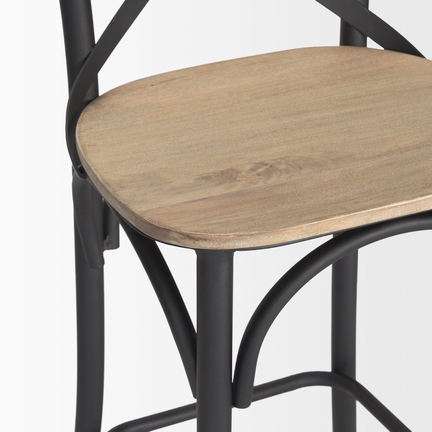 Etienne Wood Seat Bar Counter Stool Mercana Mer 68513 33