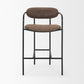 Parker Leather Seat Bar Counter Stool Mercana Mer 70780 4