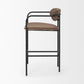Parker Leather Seat Bar Counter Stool Mercana Mer 70780 7
