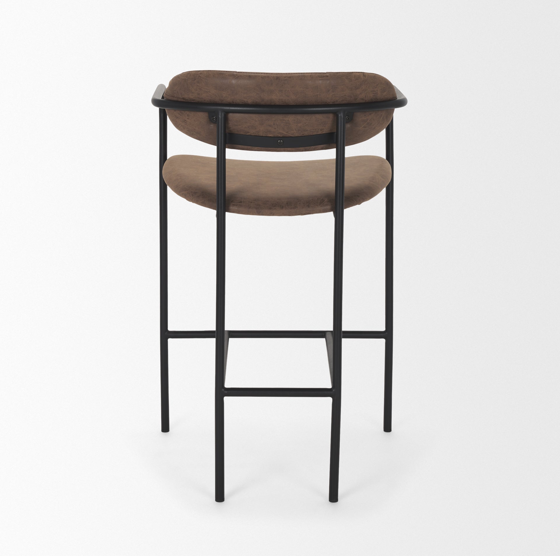 Parker Leather Seat Bar Counter Stool Mercana Mer 70780 10