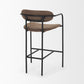 Parker Leather Seat Bar Counter Stool Mercana Mer 70780 13