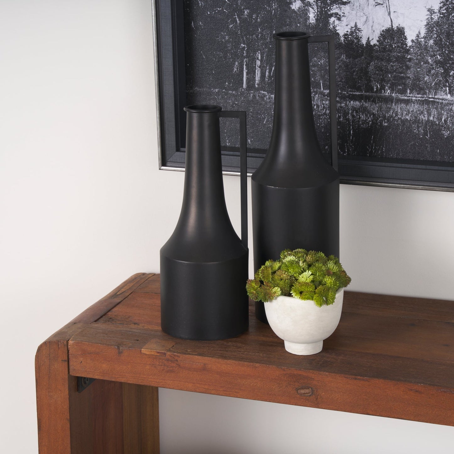 Aubrey Black Jug Vase Mercana Mer 69857 44