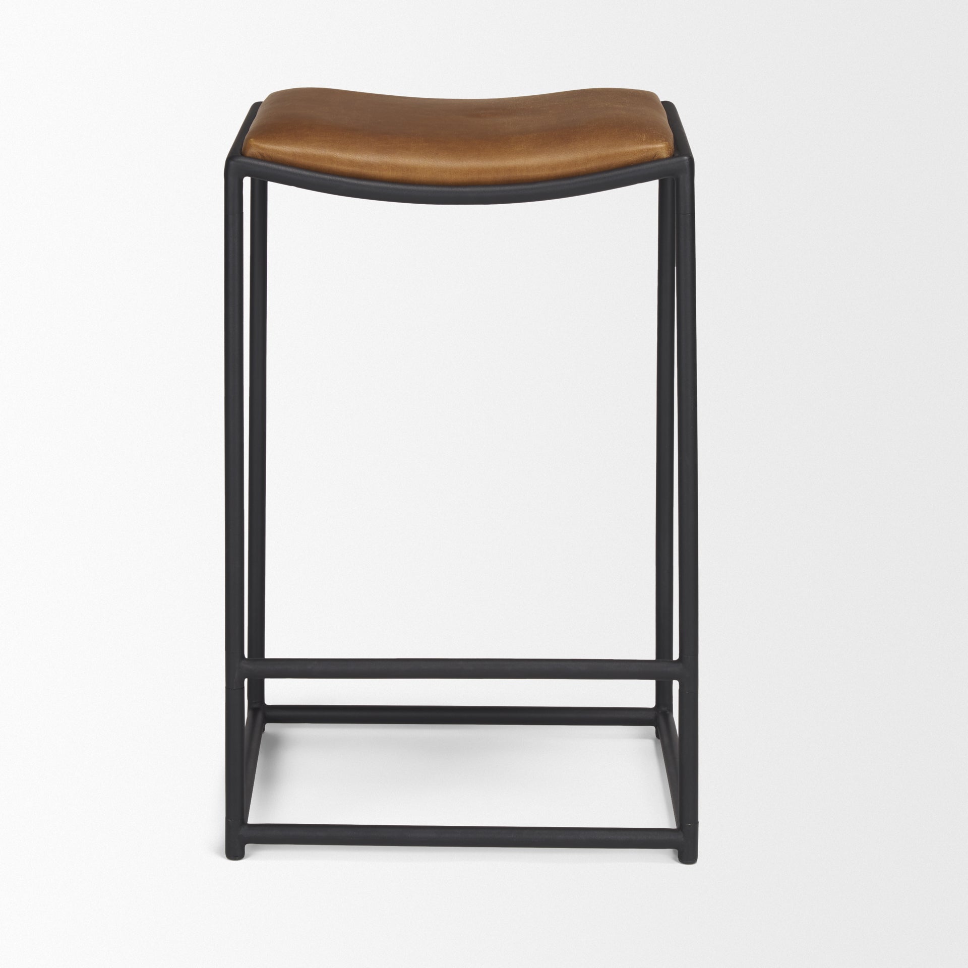 Taniel Leather Seat Bar Counter Stool Mercana Mer 70824 19