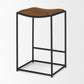 Taniel Leather Seat Bar Counter Stool Mercana Mer 70824 8