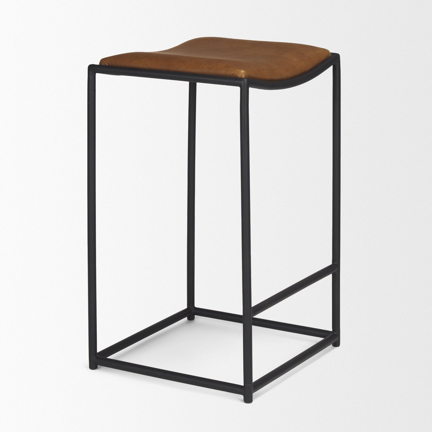 Taniel Leather Seat Bar Counter Stool Mercana Mer 70824 10