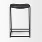 Taniel Leather Seat Bar Counter Stool Mercana Mer 70824 18