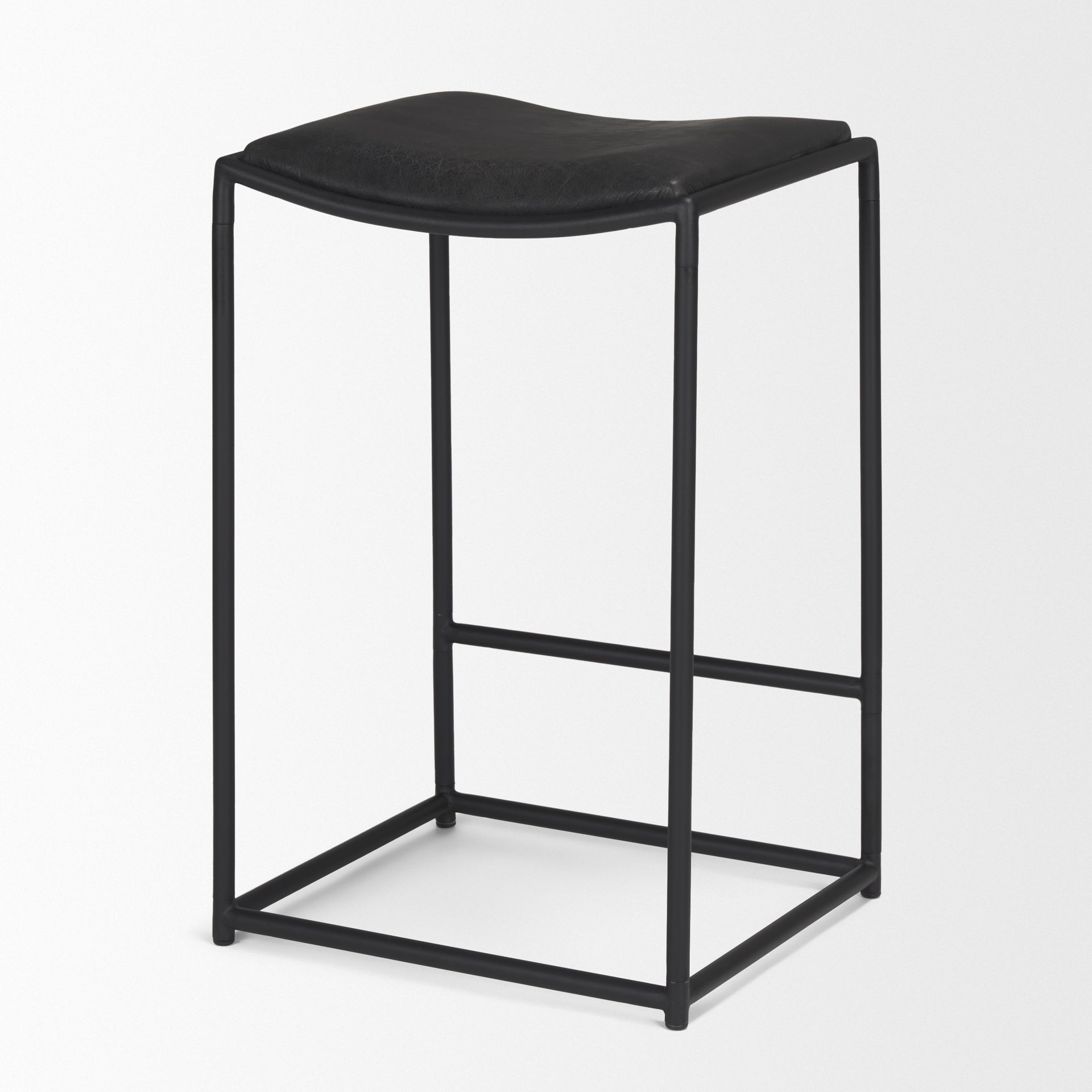 Taniel Leather Seat Bar Counter Stool Mercana Mer 70824 7