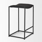 Taniel Leather Seat Bar Counter Stool Mercana Mer 70824 9