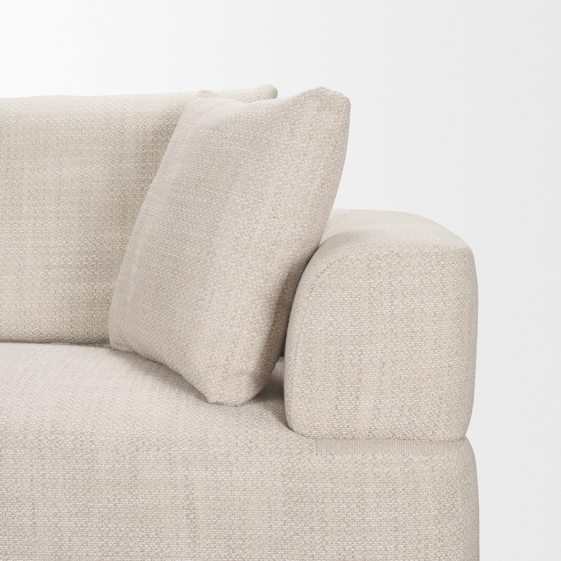 Warner Oatmeal 2 Piece Long Sofa Mercana Mer 71025 B 4