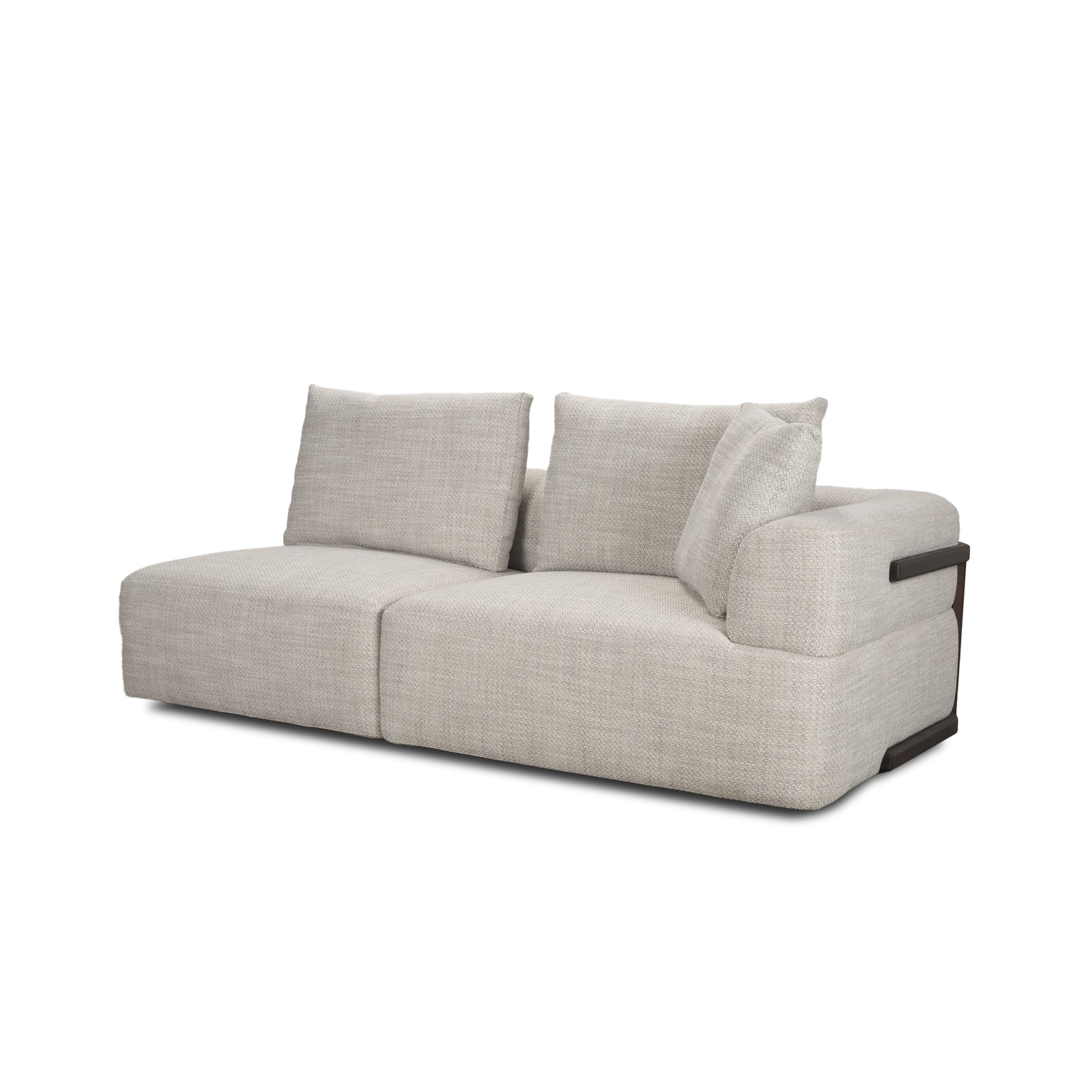 Warner Gray 2 Piece Long Sofa Mercana Mer 71030 B 3