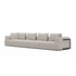Warner Gray 2 Piece Long Sofa Mercana Mer 71030 B 1