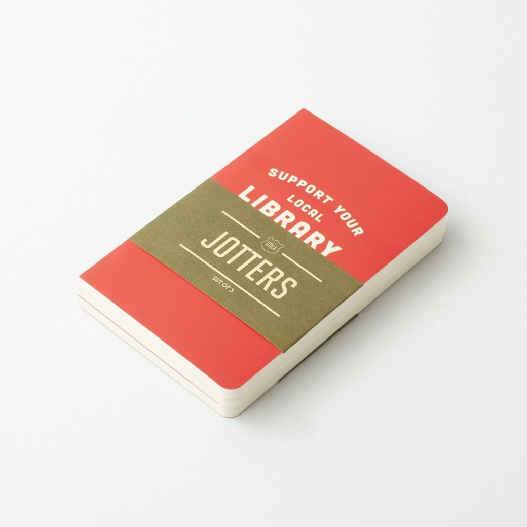 jotters support your library by izola 1