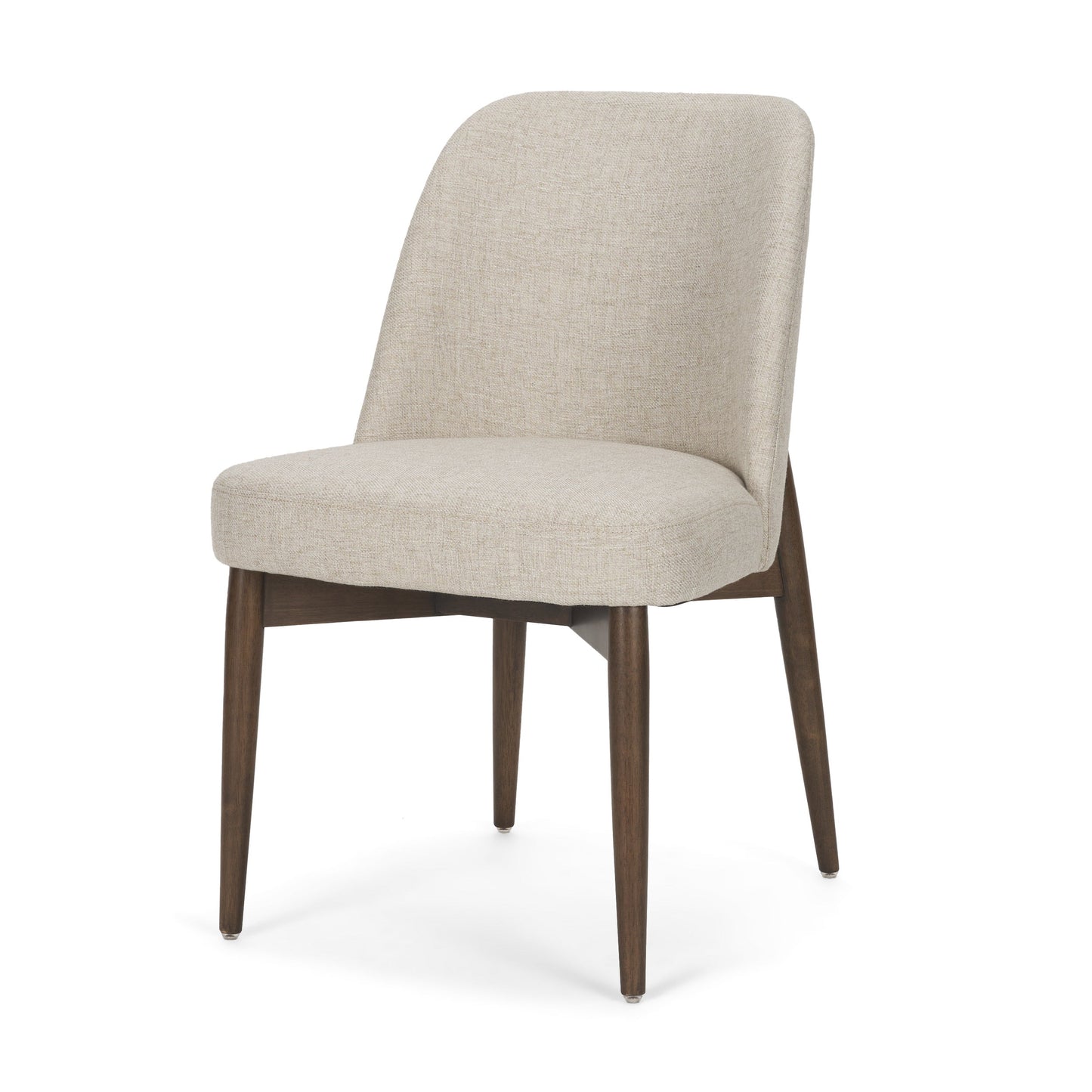 Abbie Curve Fabric Dining Chair Mercana Mer 71247 2