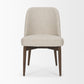 Abbie Curve Fabric Dining Chair Mercana Mer 71247 4