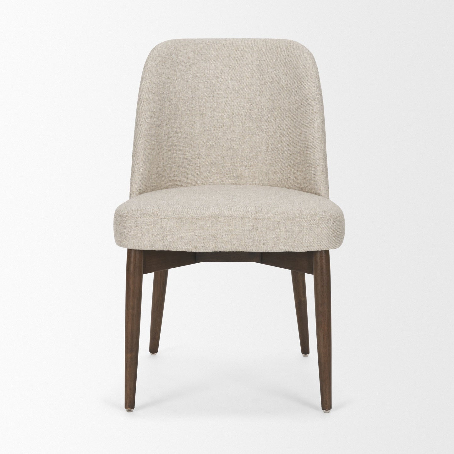 Abbie Curve Fabric Dining Chair Mercana Mer 71247 4